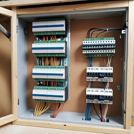 Montaż instalacji elektrycznych